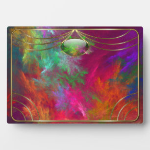 Coral Depths Photo Plaque