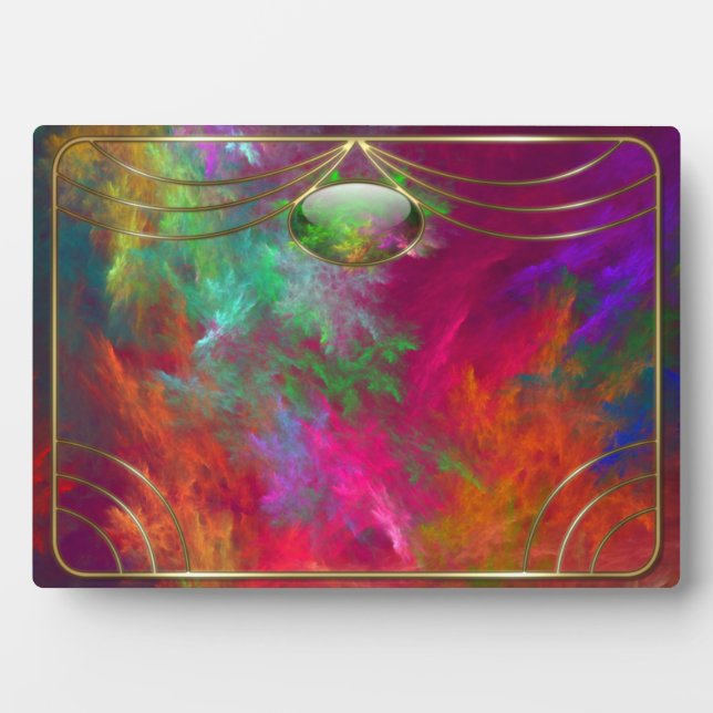 Coral Depths Photo Plaque (Front)