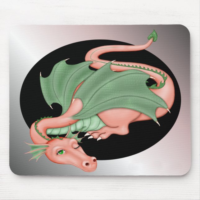 Coral Dragon Mouse Mat (Front)