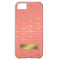 Coral Faux Gold Foil Arrows Pattern