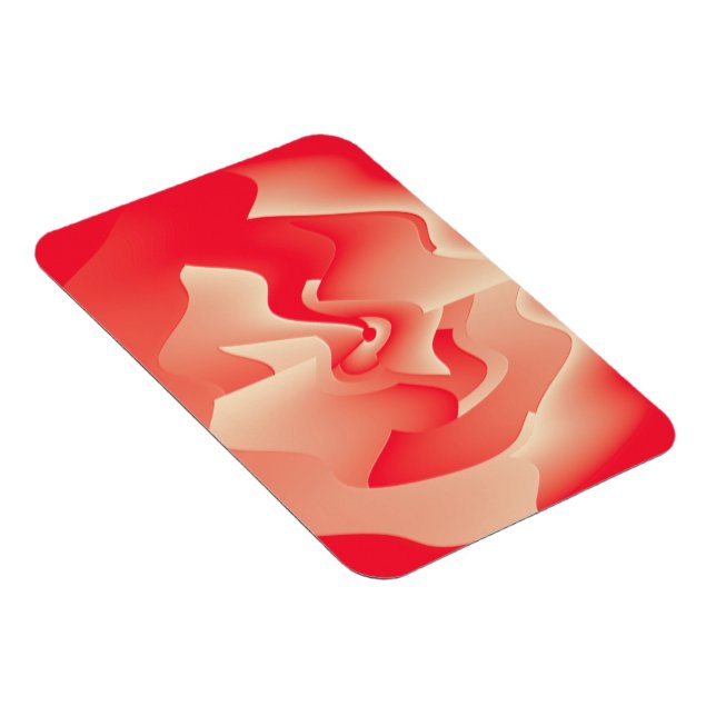 coral flower magnet (Right Side)