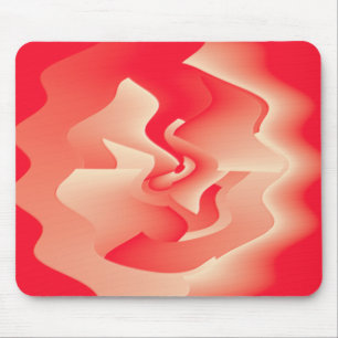 coral flower mouse mat