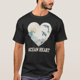 Coral Heart Tide T-Shirt