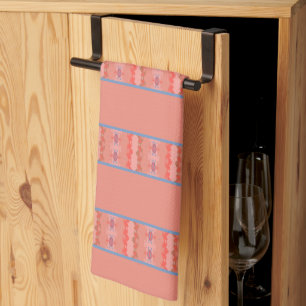Coral Heritage Tea Towel