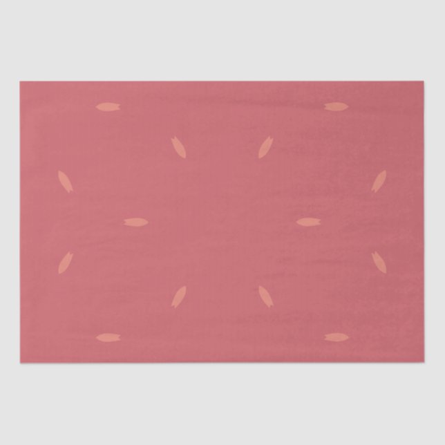 Coral Leaf Dance Tissue Paper (Front)