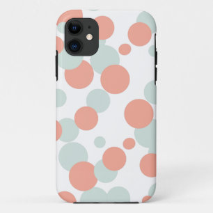 Coral & Mint Bubbles iPhone 5s Case