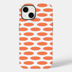 Coral Modern Oval at Emporiomoffa Case-Mate iPhone 14 Case
