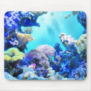 Coral Mouse Mat
