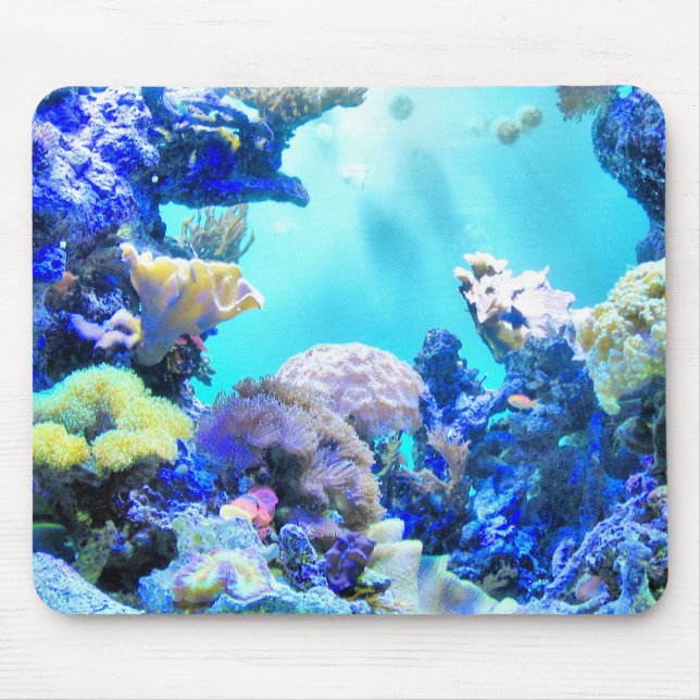 Coral Mouse Mat (Front)