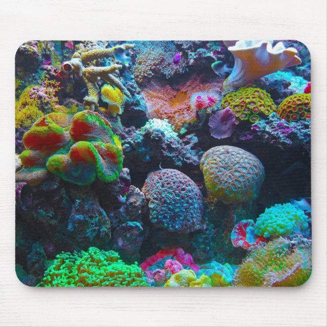Coral Mouse Mat (Front)