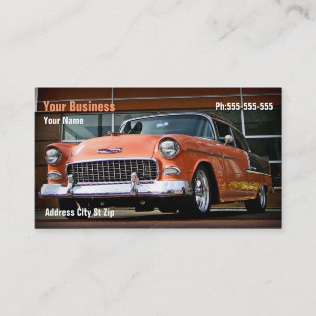 Coral Nickels Business Card (Front)