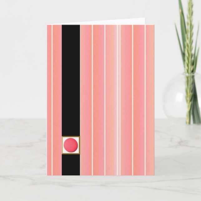 Coral Note Card (Front)