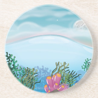 Coral Ocean Coaster