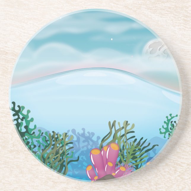 Coral Ocean Coaster (Front)