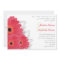 Coral & Orange Gerber Daisy Wedding Invitation