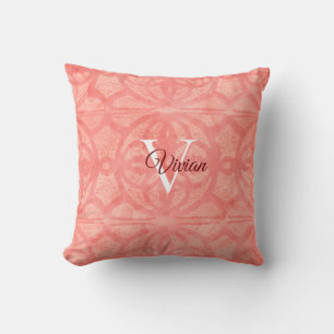 Coral Pink Cushion