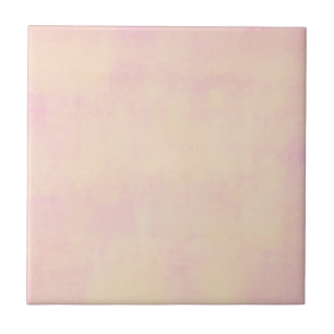 Coral Pink Earthy Pastel Tones Tile