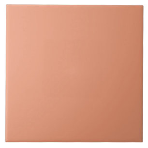 Coral-pink Golden Solid colour Tile