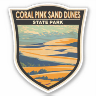 Coral Pink Sand Dunes State Park Utah Vintage