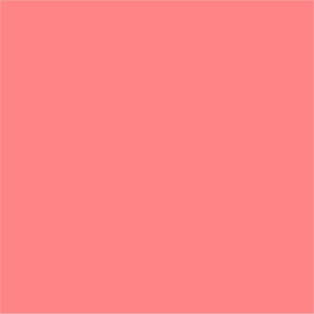 Coral Pink  (solid colour)  (Front)