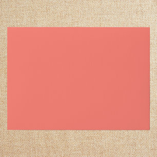 Coral Pink Solid Colour Envelope