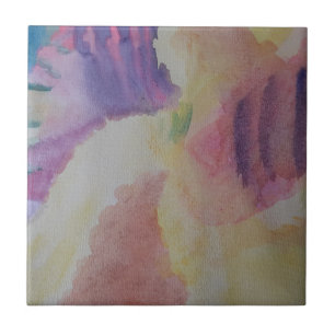 Coral Reef Abstract Art Ceramic Tile