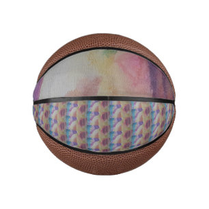 Coral Reef Abstract Art Mini Basketball