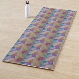 Coral Reef Abstract Art Yoga Mat
