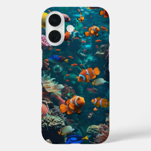 Coral Reef iPhone 16 Case