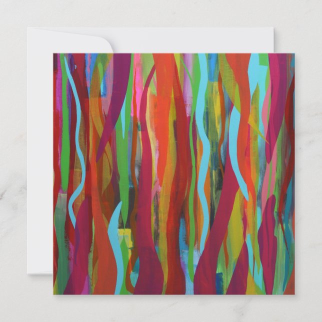 Coral Reef Flat Card (Front)