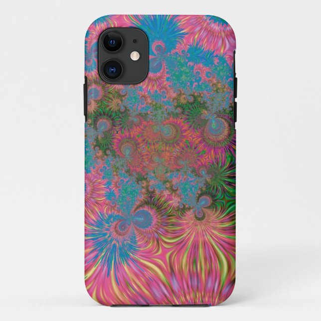 Coral Reef Fractal Abstract Art Case-Mate iPhone Case (Back)