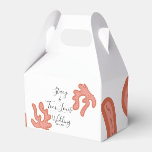 Coral Reef Hand Drawn Tropical Beach Favour Box