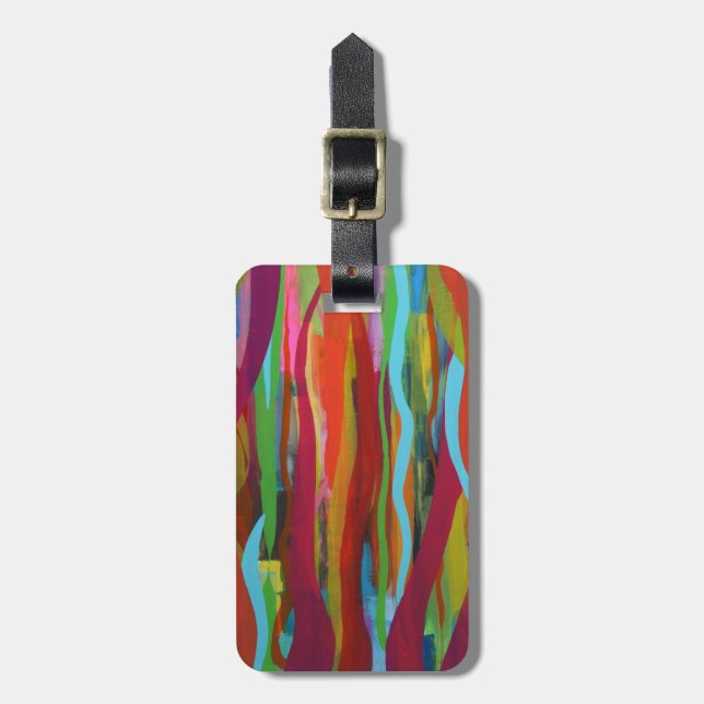 Coral Reef Luggage Tag (Front Vertical)