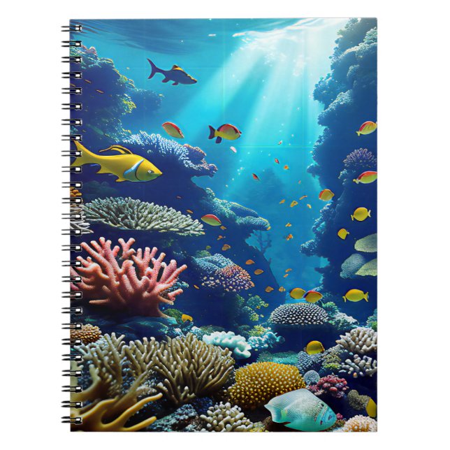 Coral Reef Notebook (Front)