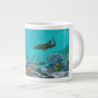 Coral Reef  Nurse Shark & Octopus Jumbo Mug