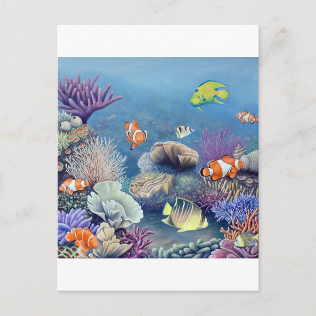 Coral Reef Postcard (Front)