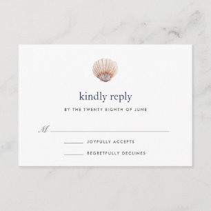 Coral Reef RSVP Card