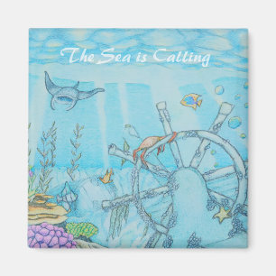 Coral reef shipwreck magnet