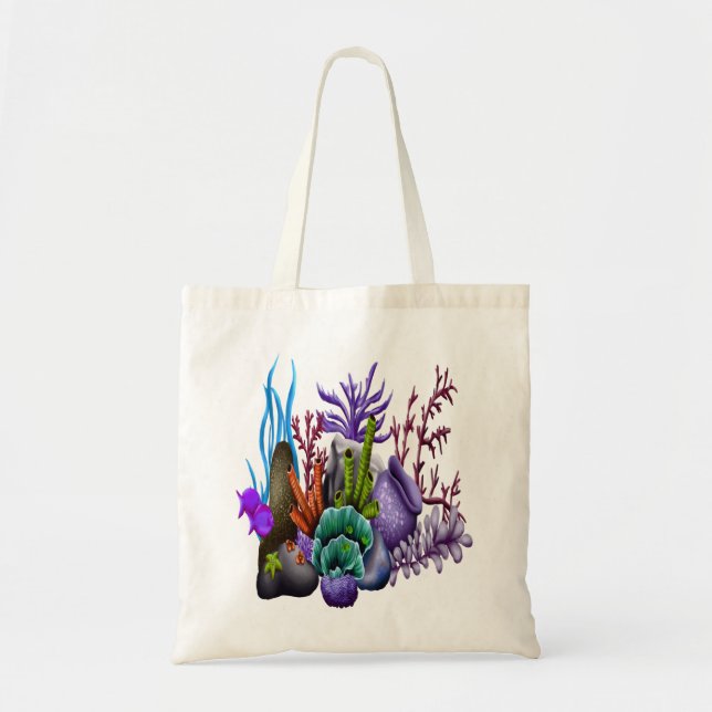 coral reef tote bag (Front)