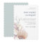 Coral Reef Wedding Invitation