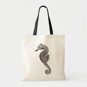 Coral Reef Zebra Seahorse Bag