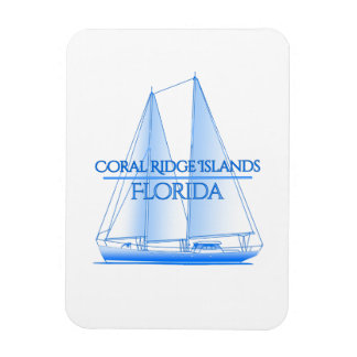 Coral Ridge Islands Coastal Nautical Sailing Sailo Magnet