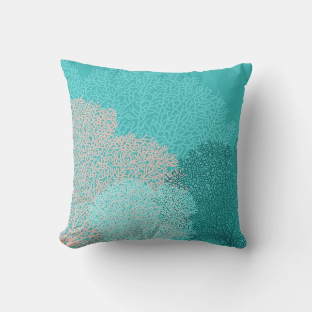 Coral Sea Fans Cushion (Front)
