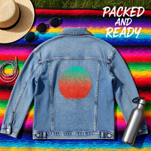 Coral Sky Memory Denim Jacket