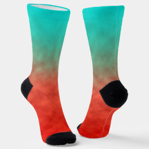 Coral Sky Memory Socks