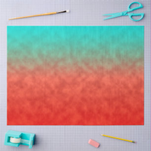 Coral Sky Memory Tissue Paper
