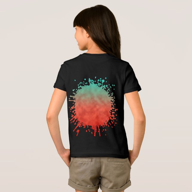 Coral Sky Memory Tri-Blend Shirt (Back Full)