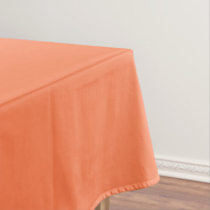 Coral Solid Colour Tablecloth