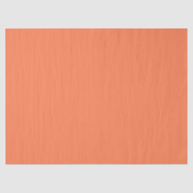 Coral Solid Colour Tissue Paper (Front)