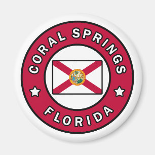 Coral Springs Florida Magnet